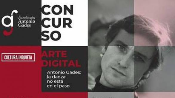cartel del Concurso “Antonio Gades: la danza no está en el paso"
