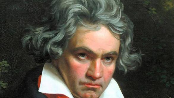 cuadro que representa a Ludwig van Beethoven