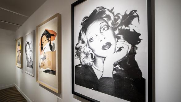obras de la muestra Andy Warhol Super Pop 
