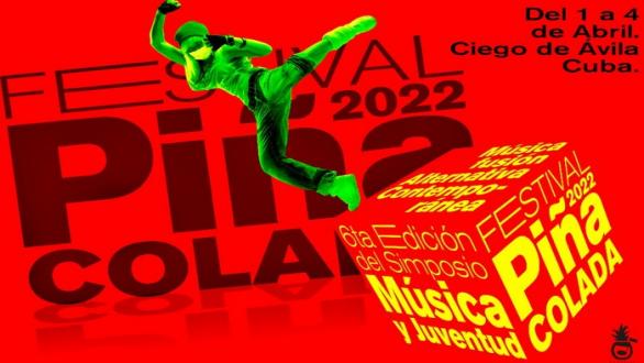 cartel del festival Piña Colada 2022