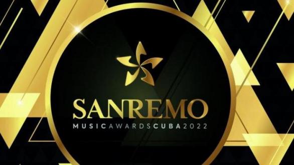 cartel de San Remo Music Awards Cuba