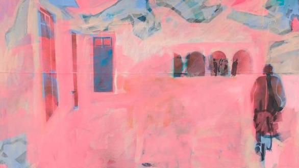 Rafik El Kamel, Djerba, 2014, Le Violon Bleu Gallery (stand A4)