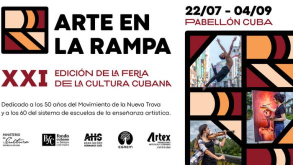 cartel Arte en La Rampa 2022