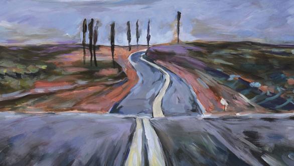 Bob Dylan, Endless Highway 2, 2015-2016 acrylic on canvas