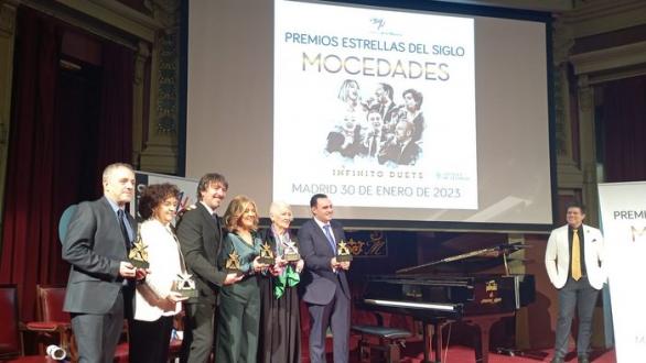 El Instituto Latino de la Música reconoce al mítico grupo español Mocedades con el premio Estrella del Siglo del ILM