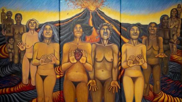 MOLAA Museum of Latin American Art/ Long Beach, California Project: When God Was A Woman, 1980-2021  Artist: Judith F. Baca (USA, 1946) | Curator: Gabriela Urtiaga 