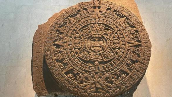 Pieza en el Museo Nacional de Antropología de México 