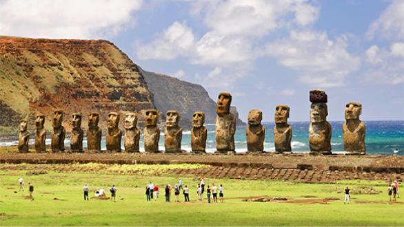 Los Moai, Isla de Pascua