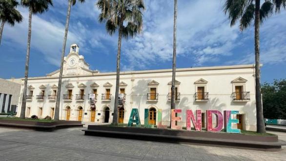 Ciudad de Allende en Nuevo León, México 