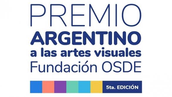Cartel del Premio Argentino a las Artes Visuales.