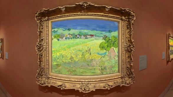 Les Vessenots en Auvers, de Vincent Van Gogh