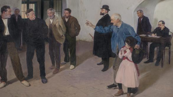 El sátiro. Antonio Fillol. Óleo sobre lienzo. 1906. Museo Nacional del Prado