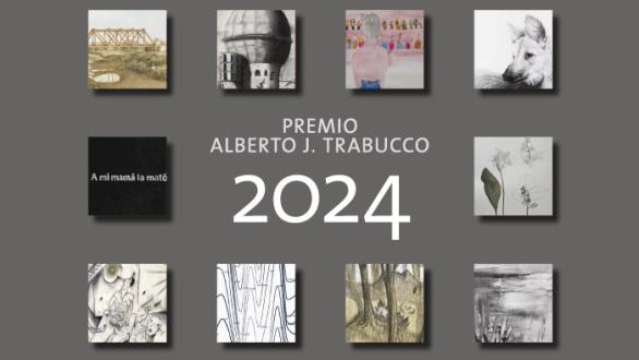 Cartel Premio Alberto J. Trabucco 2024. Dibujo