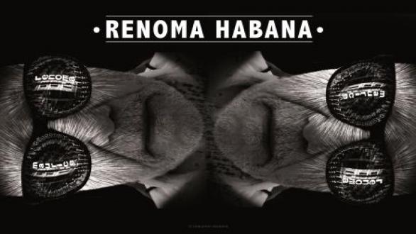 Cartel exposición Maurice Renoma en La Habana 