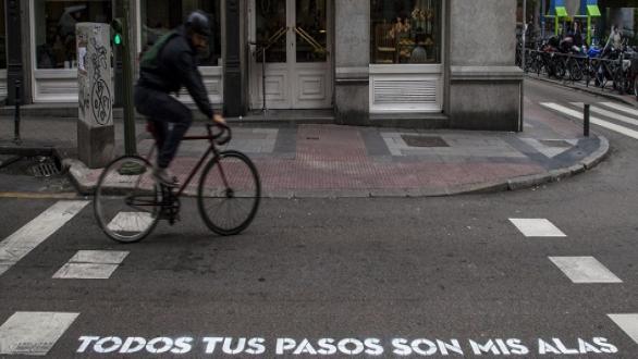 poesía en las calles de Madrid