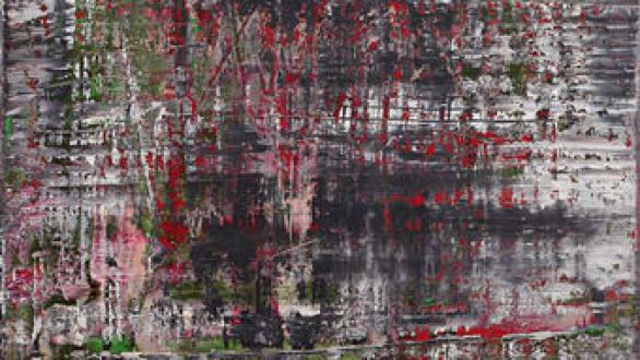 Gerhard RICHTER, Birkenau (937-4) 2014. Oil on canvas, 260 x 200cm. Gerhard Richter Archive, Dresden, Germany. Permanent loan from a private collection © Gerhard Richter 2017 (0084)