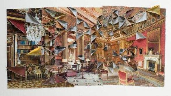 Abigail Reynolds, The Red Library, 2014, Abigail Reynolds, courtesy ROKEBY