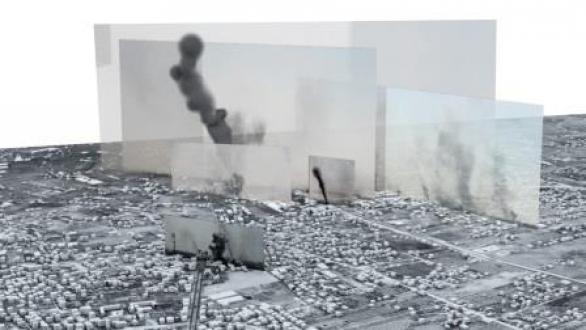 The Architectural-Image-Complex, Rafah: Viernes negro, Forensic Architecture, 2015.
