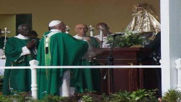 Primera Misa del Papa Francisco a Cuba, en la Plaza de la Revolución de La Habana. Foto: Ferval 