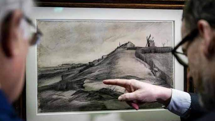 Van Gogh Sketches Go On Public Display For First Time in 100 Years